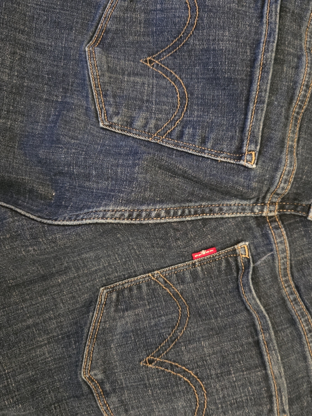 Levi's Men's Dark Blue Denim Jeans